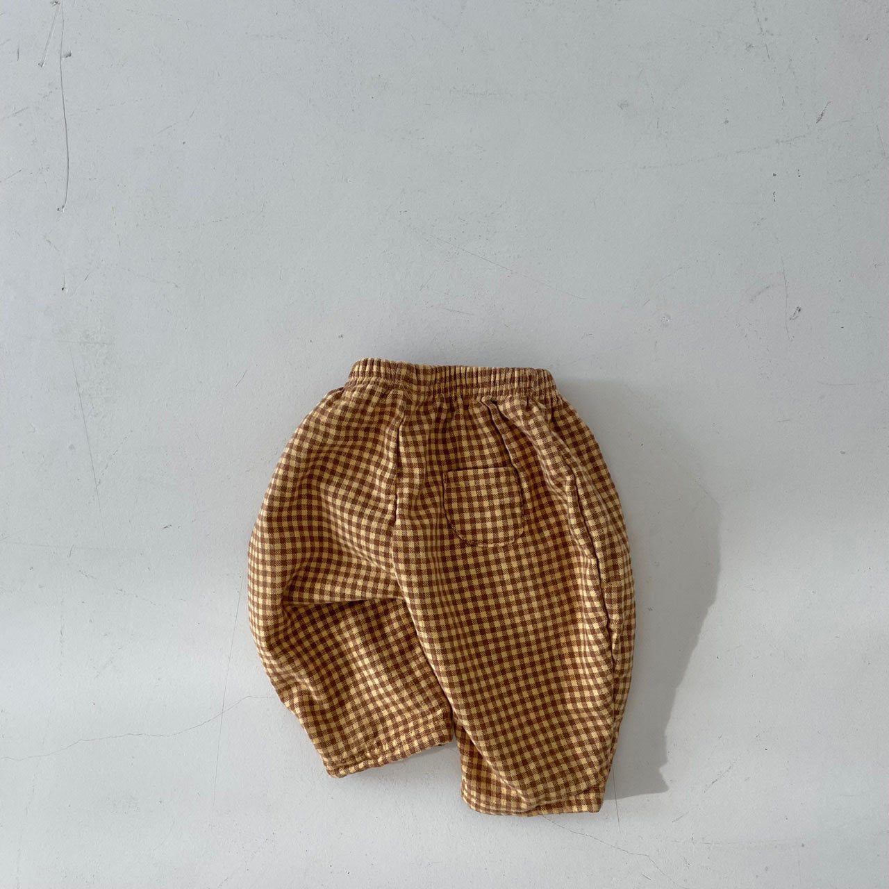 Bebe Check Pants Brown