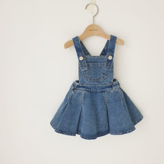 Overalls Jeans Skirt